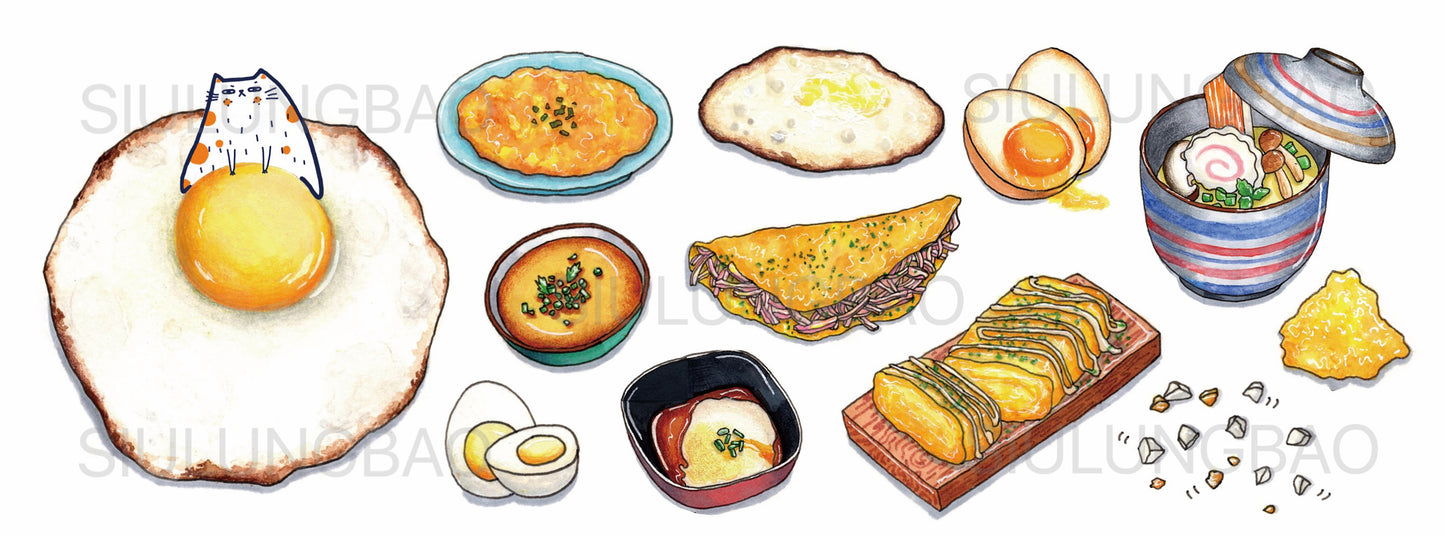 小籠包的美食手帳 貼紙