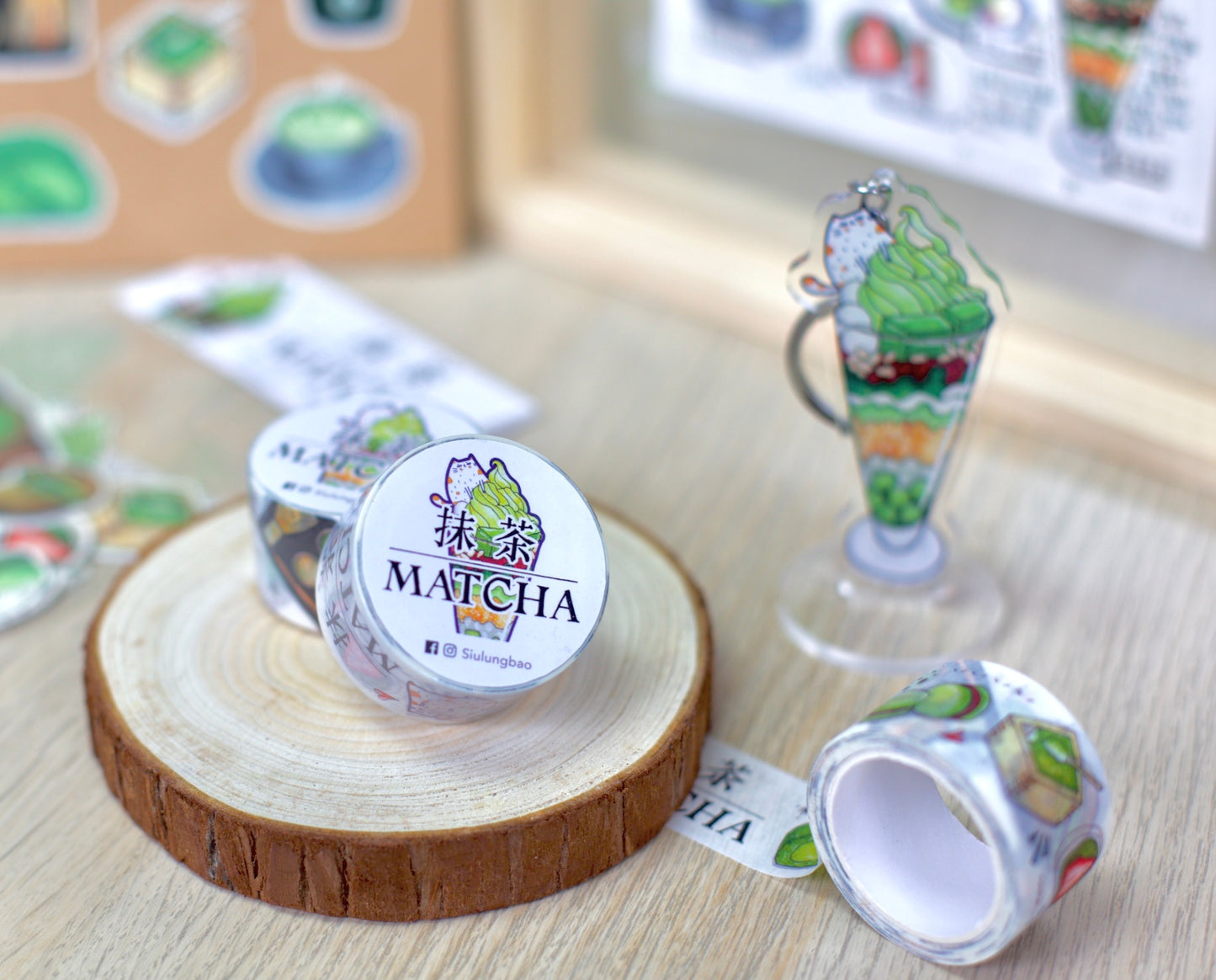 小籠包的美食手帳 紙膠帶