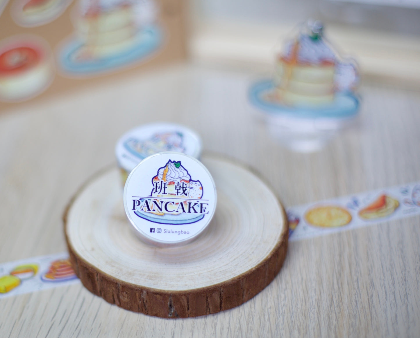 小籠包的美食手帳 紙膠帶