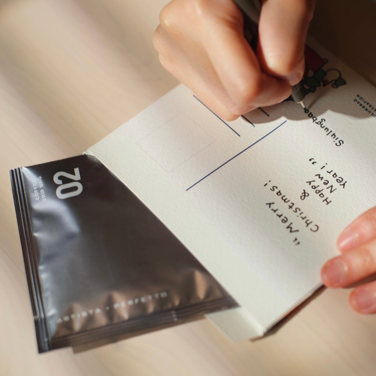 小籠貓 咖啡聖誕咭禮盒